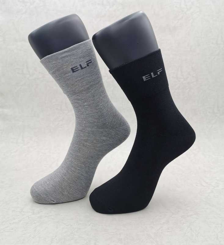 7012 竹炭寬口無痕休閒除臭襪 - 4 色