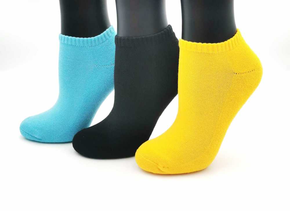 6426 彩色繽紛船型氣墊運動襪