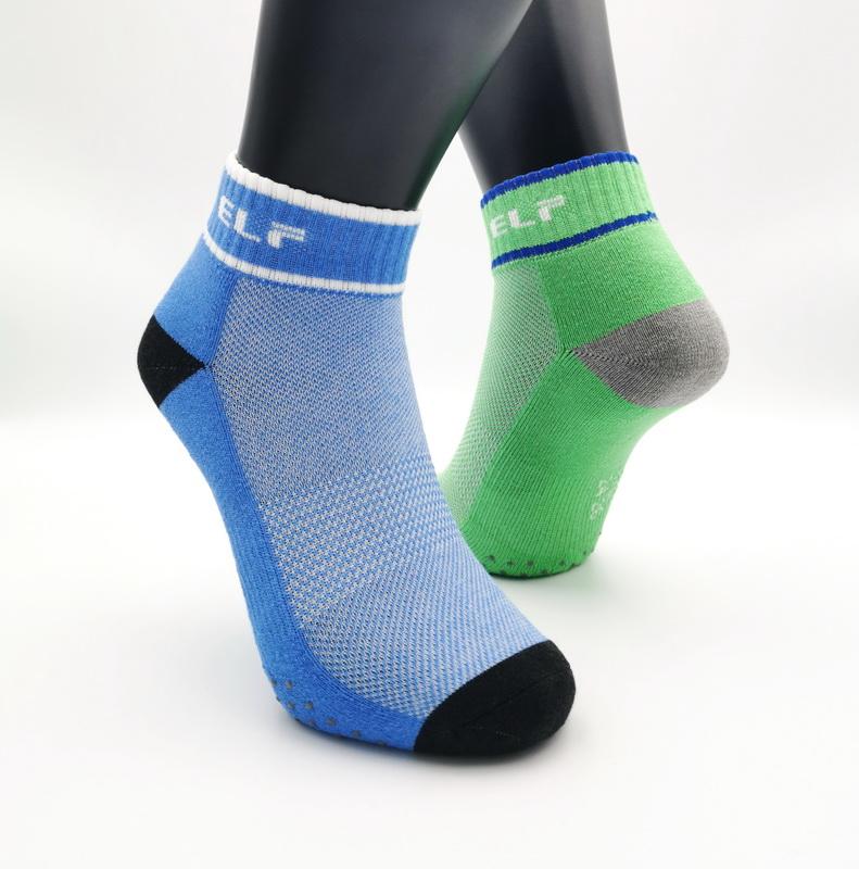 5712 竹炭短統止滑氣墊單車運動襪