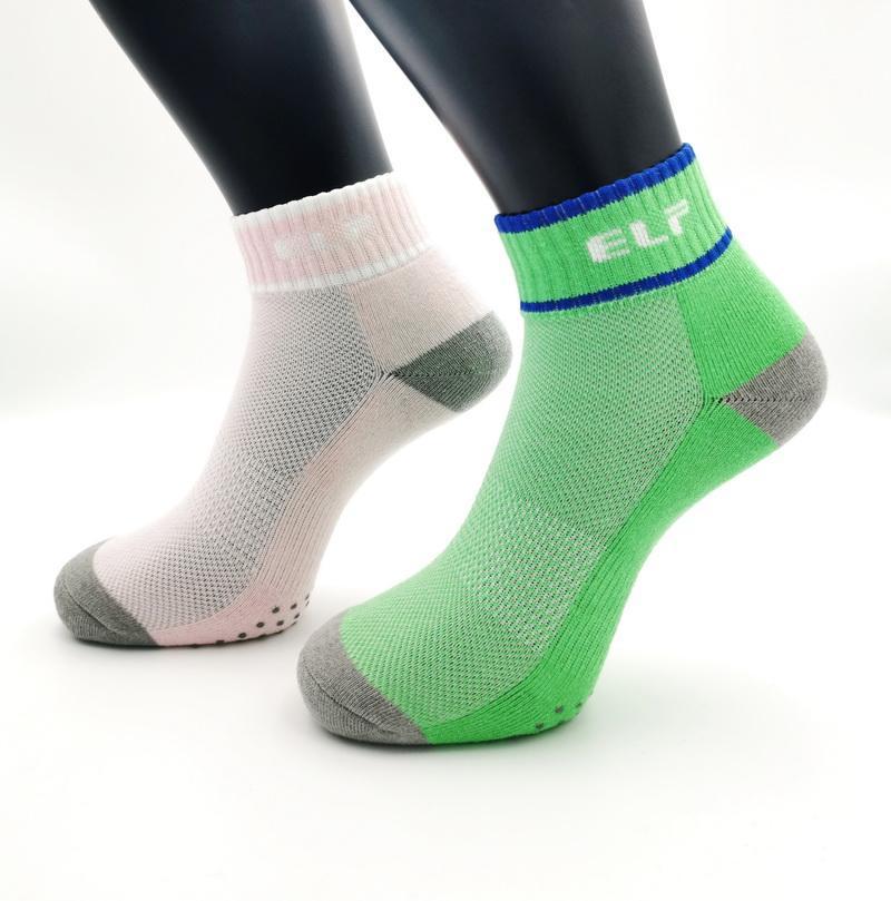 5712 竹炭短統止滑氣墊單車運動襪