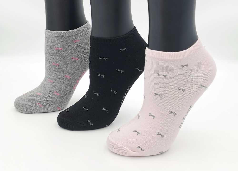 6066 蝴蝶船形女襪