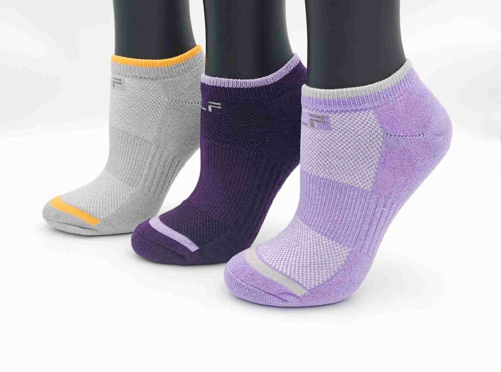 6437 彩色繽紛氣墊襪