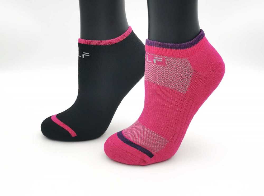 6437 彩色繽紛氣墊襪