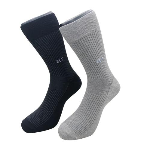 5023 竹炭刺繡男休閒除臭襪