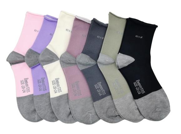 5315 竹炭無痕女用休閒除臭襪