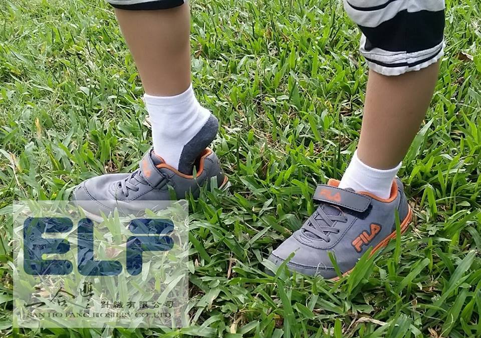 6486L 素面造型止滑童襪 ( L )