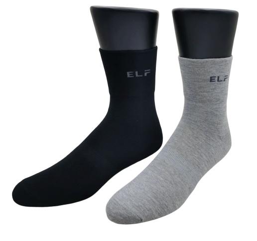 6016 中性寬口休閒男襪（細針薄）