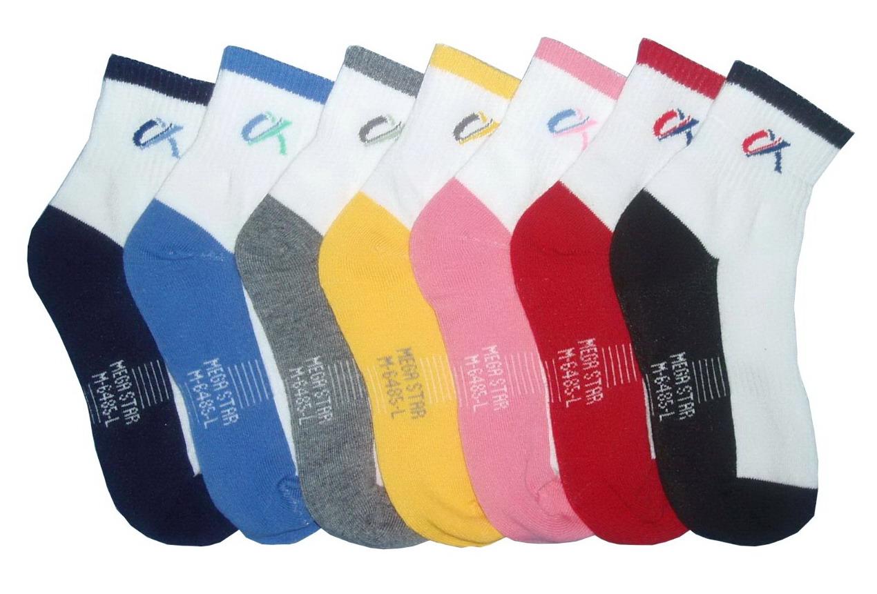 6485-5 巨星七彩繽紛童襪   < < 特惠6雙入>>