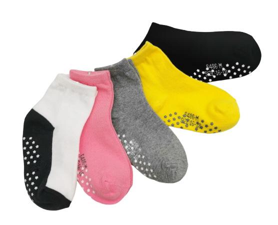 6486M 素面造型<止滑>童襪 (M)