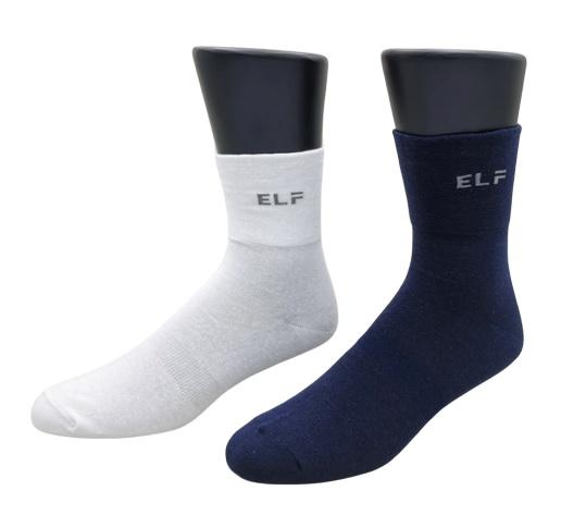 6016 中性寬口休閒男襪（細針薄）