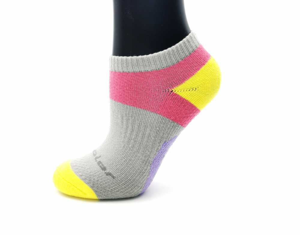 5717M  Acolor 全棉機能足弓壓力慢跑襪 - 女 ( 5 色 )