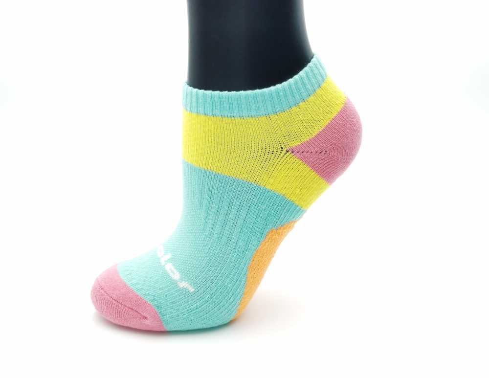 5717M  Acolor 全棉機能足弓壓力慢跑襪 - 女 ( 5 色 )