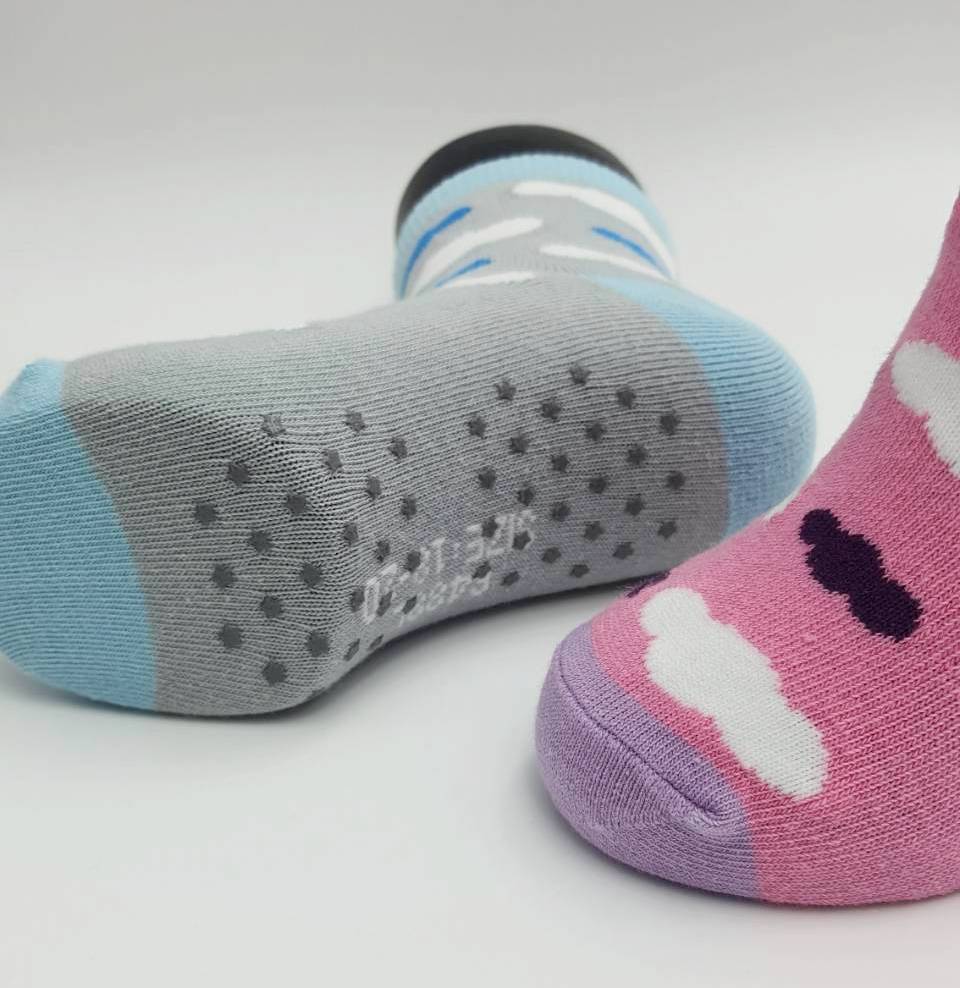 6488L 雲朵造型止滑童襪 (L)