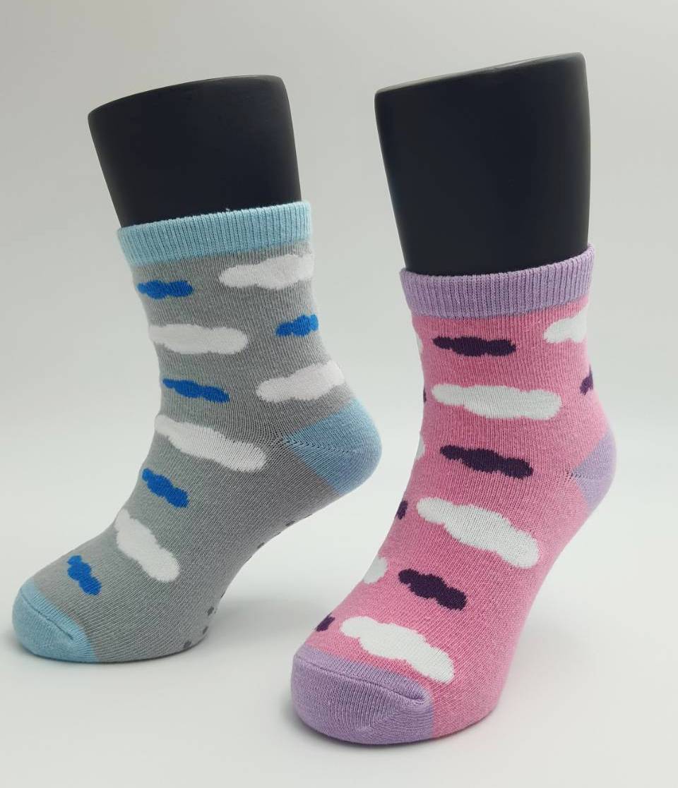 6488L 雲朵造型止滑童襪 (L)