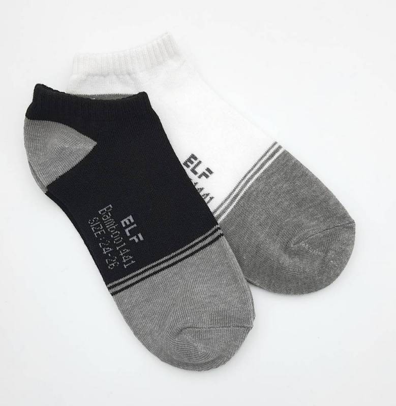 1441 竹炭休閒船型襪