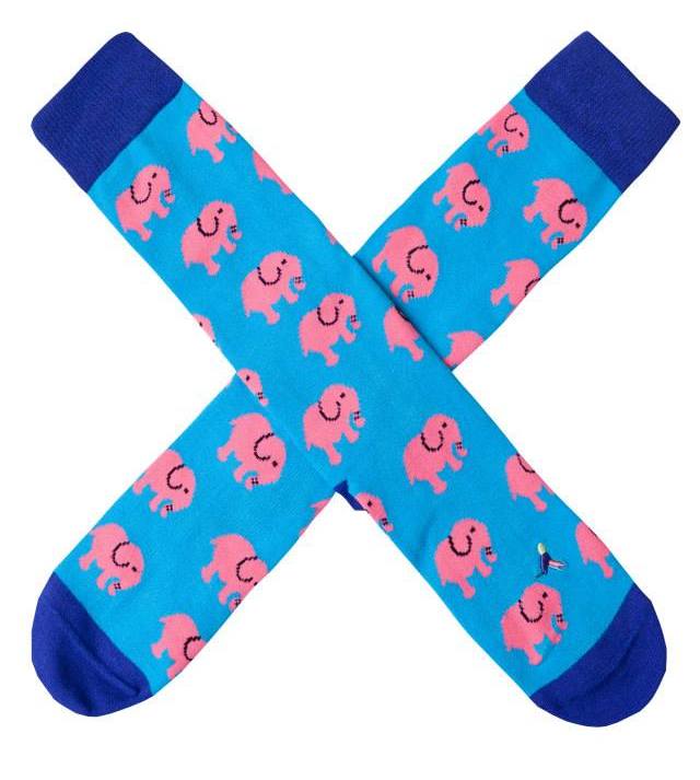 SOXKS 粉紅象 Pink Elephants 