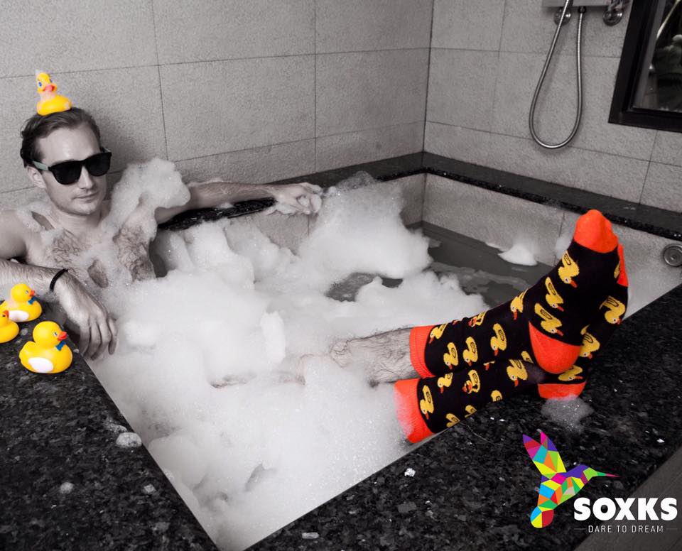 SOXKS 小黃鴨鴨 In the Bath
