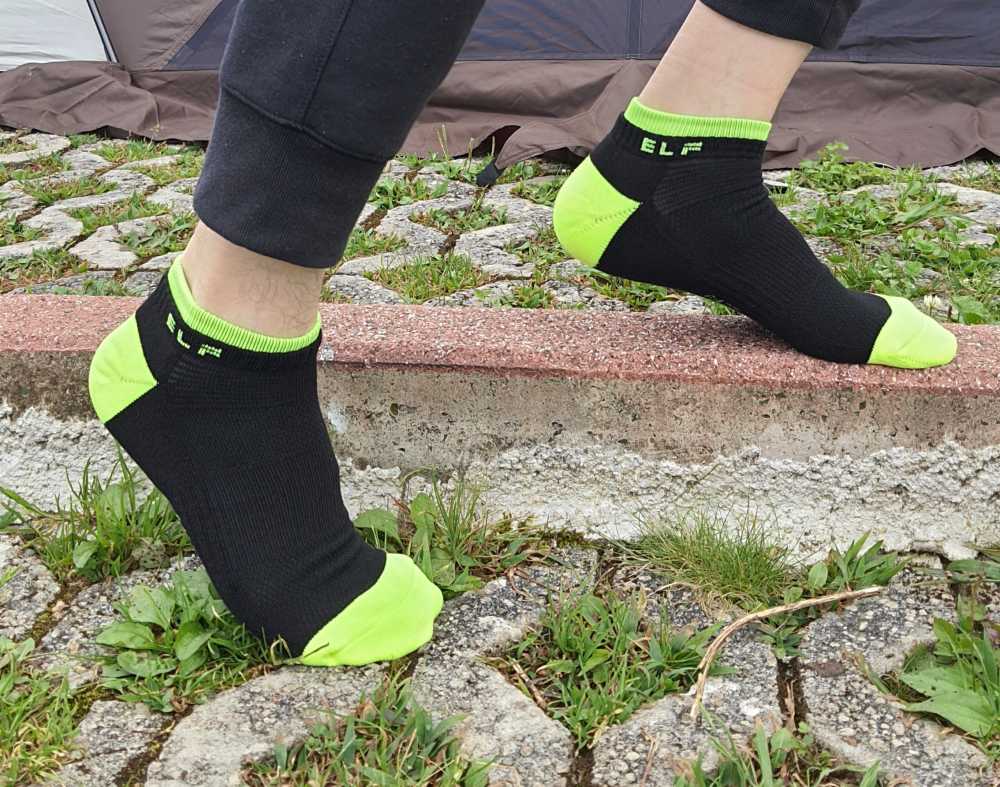 6427-1 節色船形運動襪 