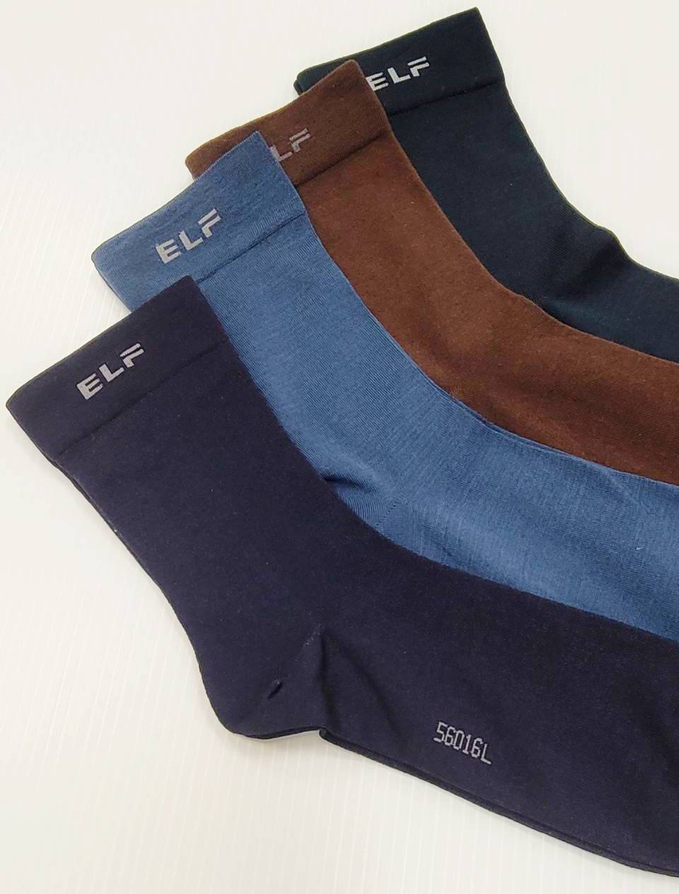 56016 寬口無痕絲光棉襪 加大款