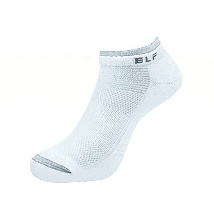 6427-3 節色船形運動襪 <白色系>