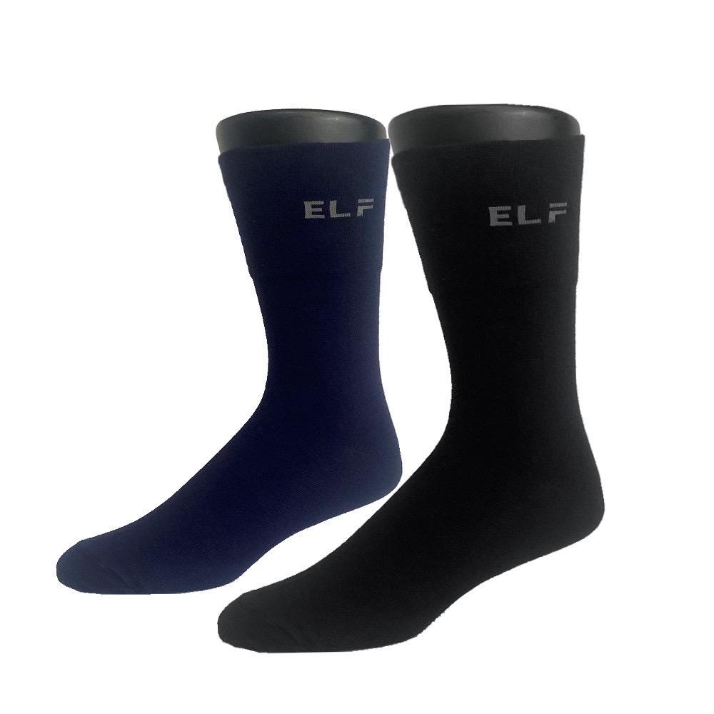 36016L 中性寬口休閒男襪（細針薄）加大款