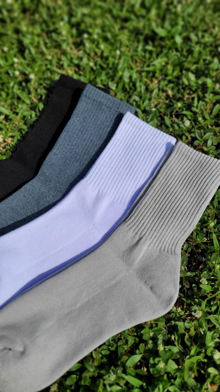 6424-1 中性等長氣墊運動襪（ 無LOGO ）