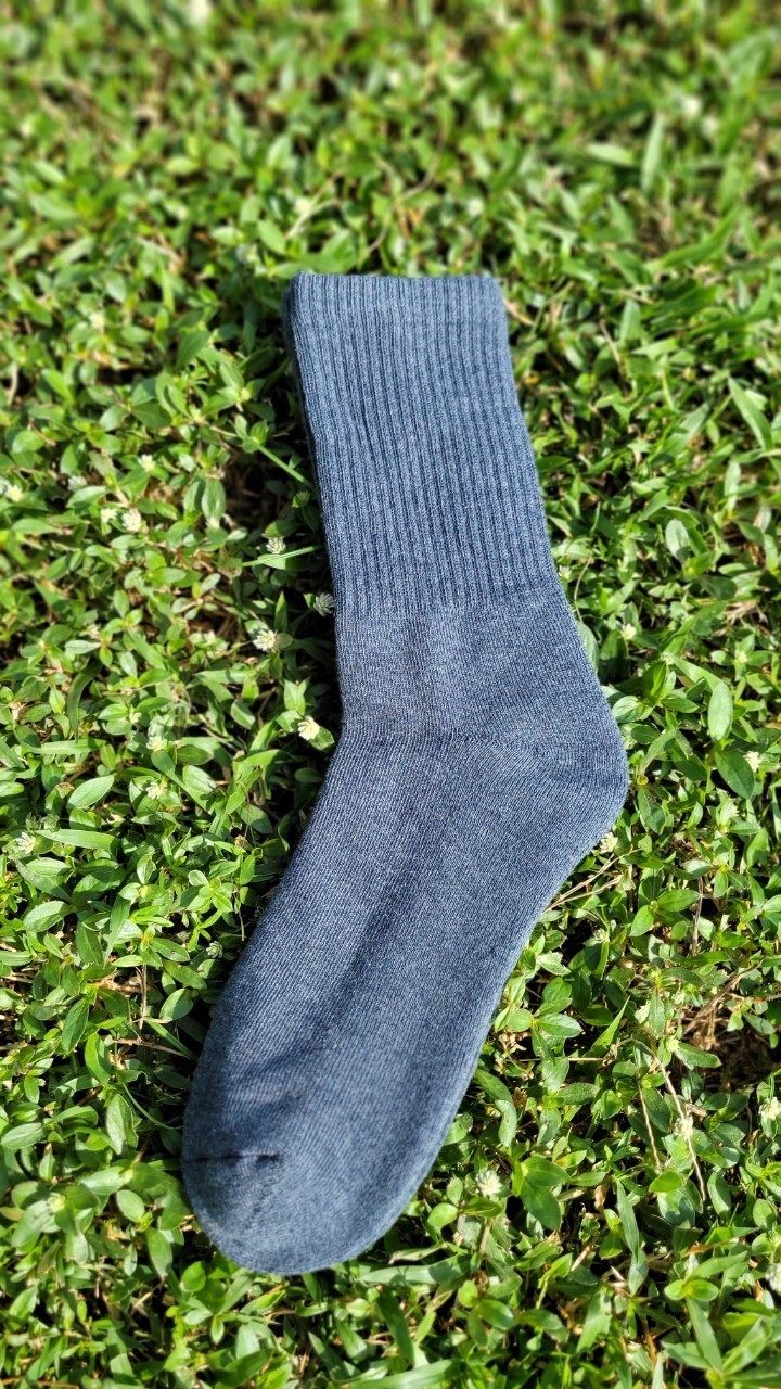 6424-1 中性等長氣墊運動襪（ 無LOGO ）