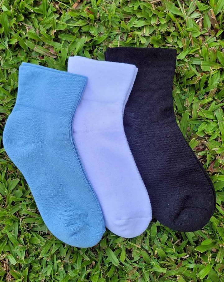 6430M 寬口毛巾底休閒運動襪  (加厚款)