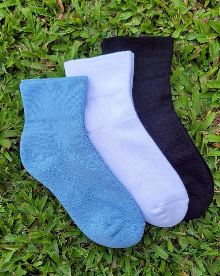 6430M 寬口毛巾底休閒運動襪  (加厚款)